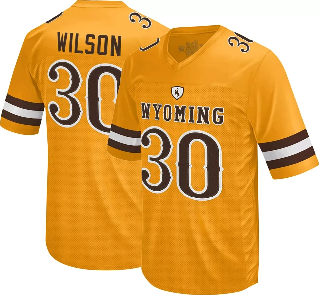 Small deals Josh Allen Wyoming Jersey Brown #17