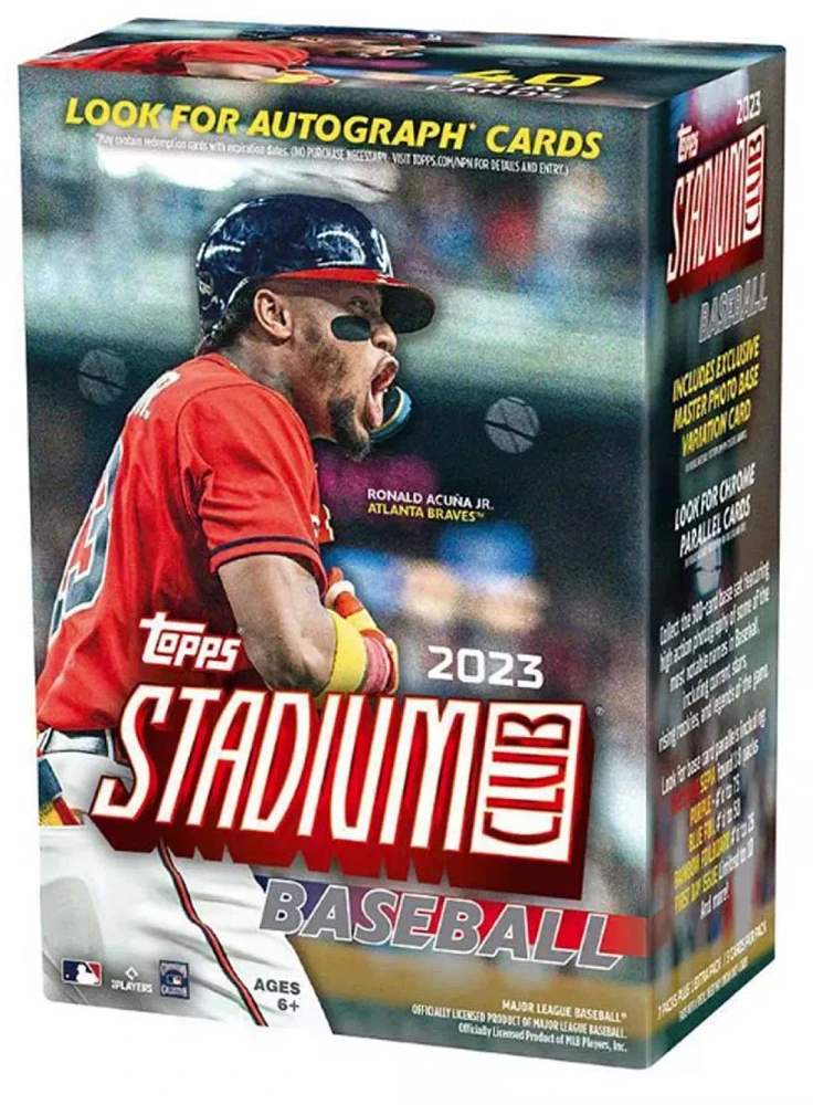 Topps 2023 MLB Stadium Club Baseball Blaster Box | The Market Place