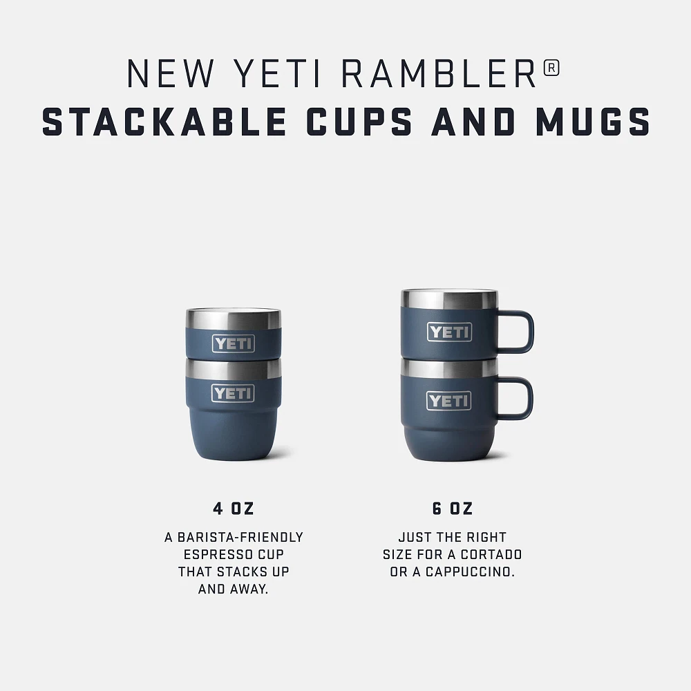 YETI 4 oz. Rambler Stackable Espresso Cups | The Market Place