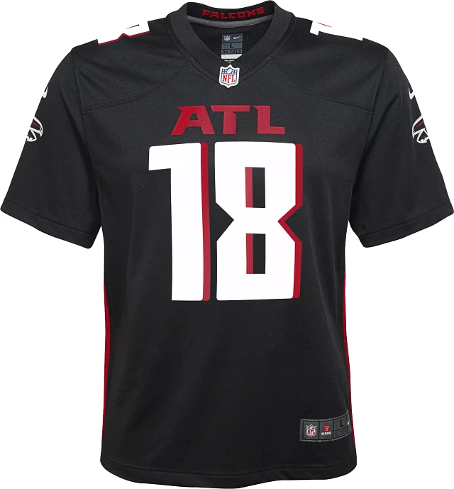 Nike On outlets Field Mens Black Atlanta Falcons Calvin Ridley Football Jersey Sz Medium