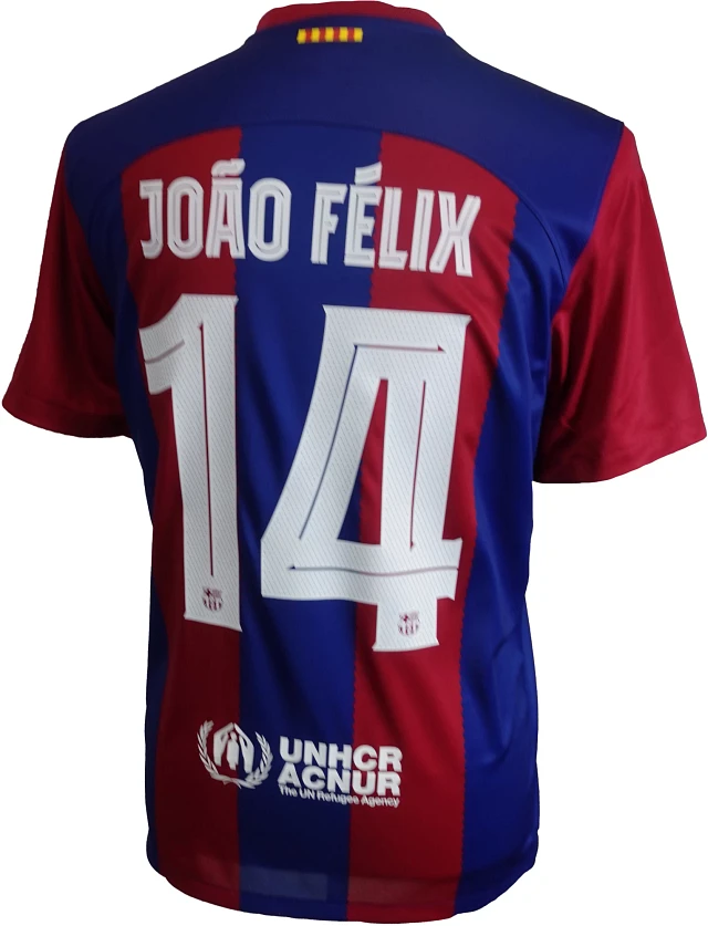 Nike FC Barcelona Joao Felix #14 Home Replica Jersey