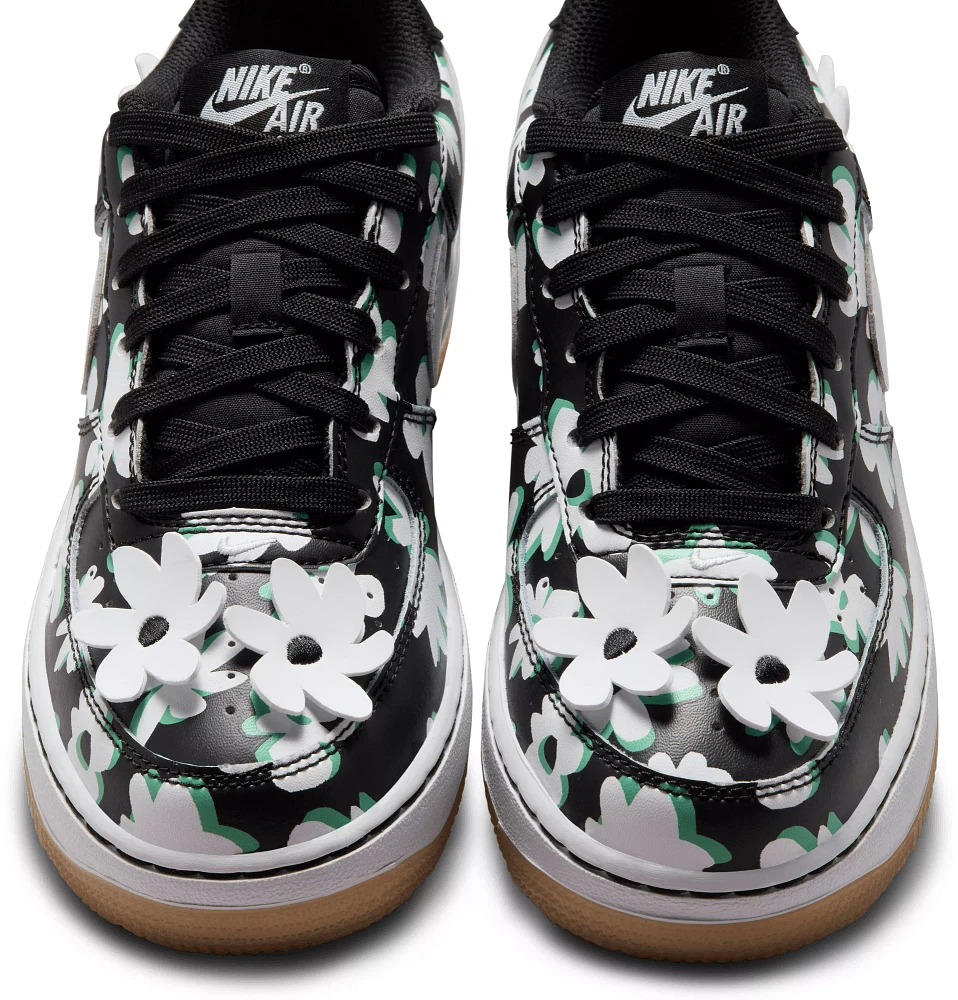 Air force 1 floral off-white grade school kids' shoe hotsell