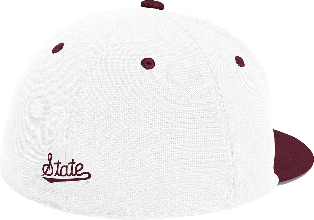 Mississippi state adidas fitted baseball hat best sale