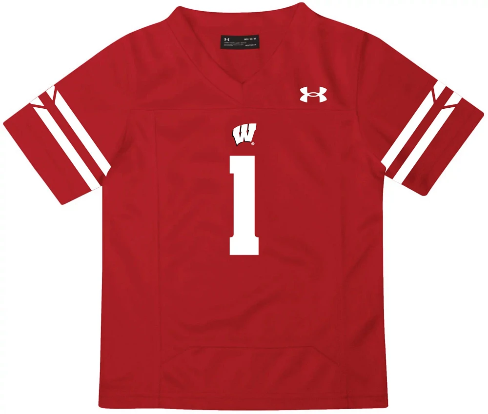 Wisconsin Badgers Red Football hot Jersey