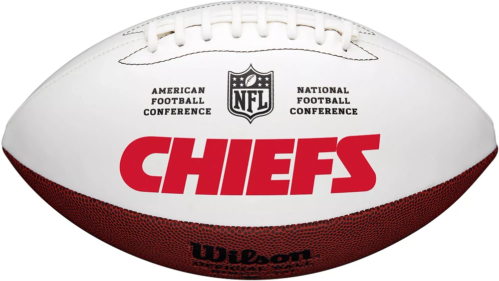 Wilson Kansas City Chiefs Autograph Official Size 11'' Football 