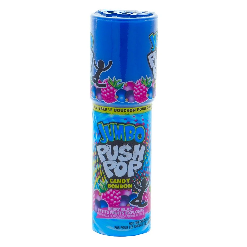 PUSH POP Jumbo Push Pop Candies (Assorted Flavours) | Niagara Pen Centre