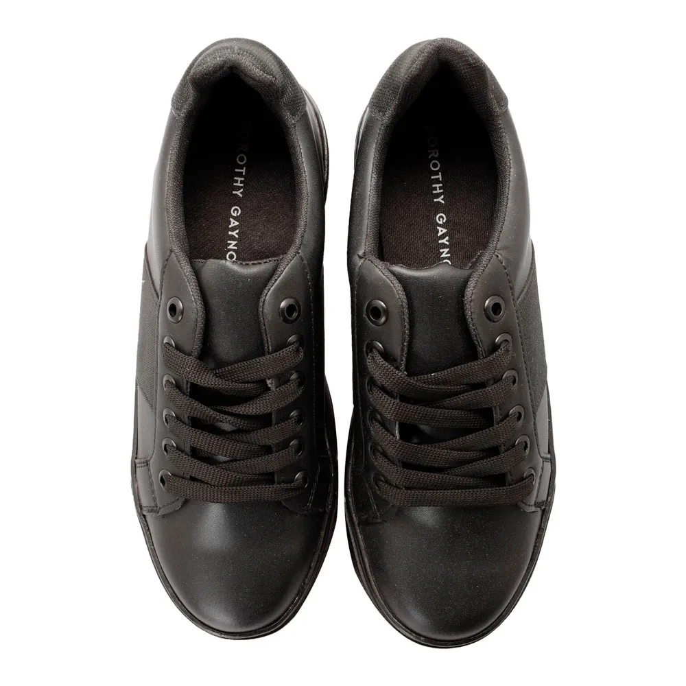 Tenis preto hot sale plataforma zara