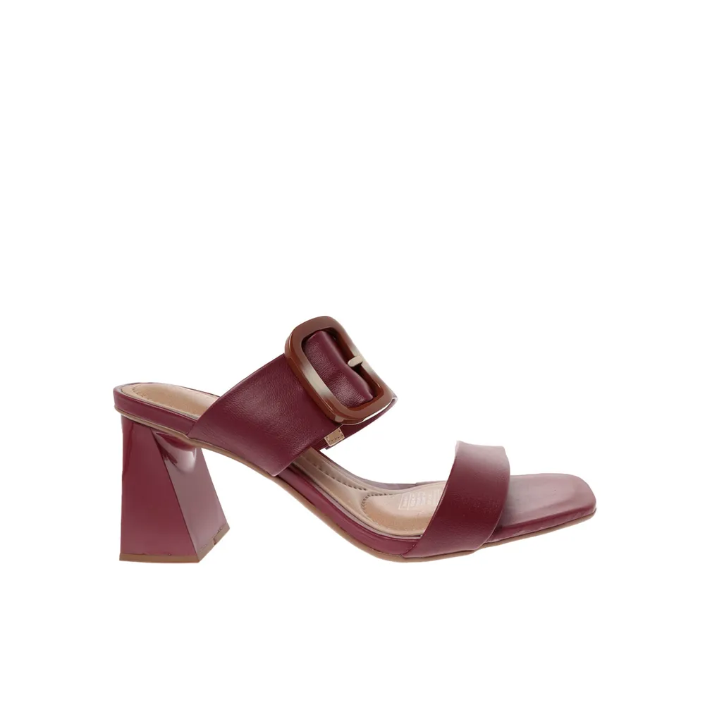 Sandalias best sale color vino