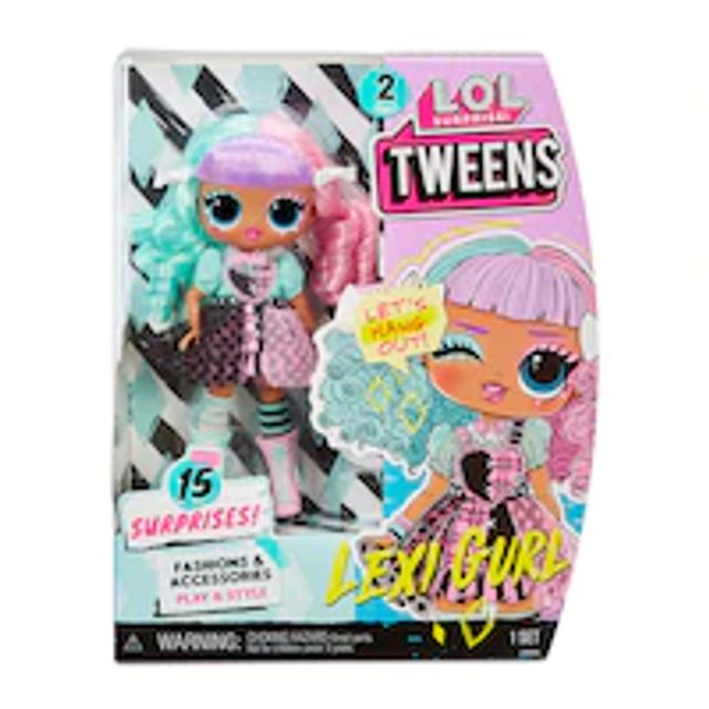 L.O.L. Surprise! Tweens Series 2 Fashion Doll Lexi Gurl with 15