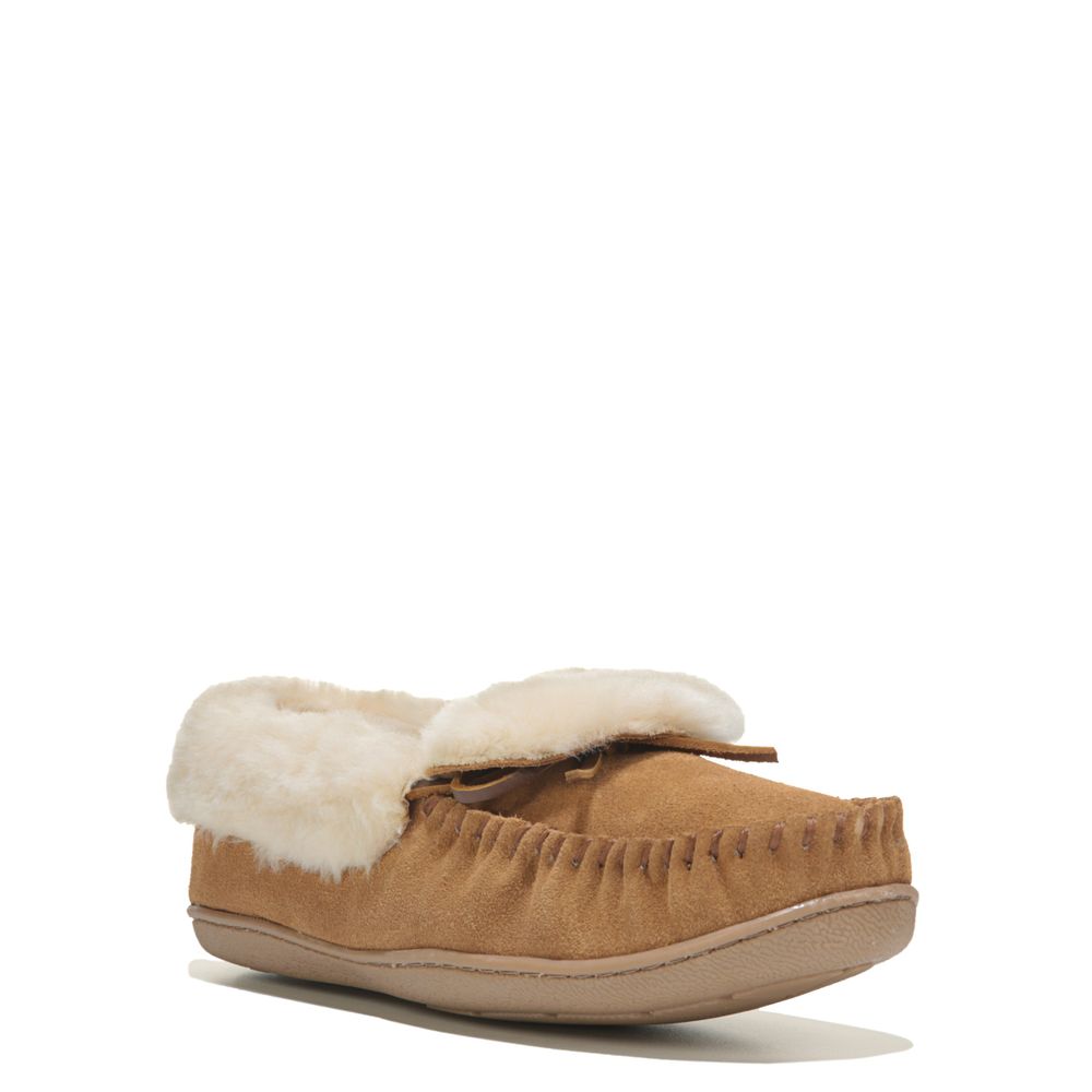 Minnetonka Moccasin Women s Tabby Folded Trapper Slipper