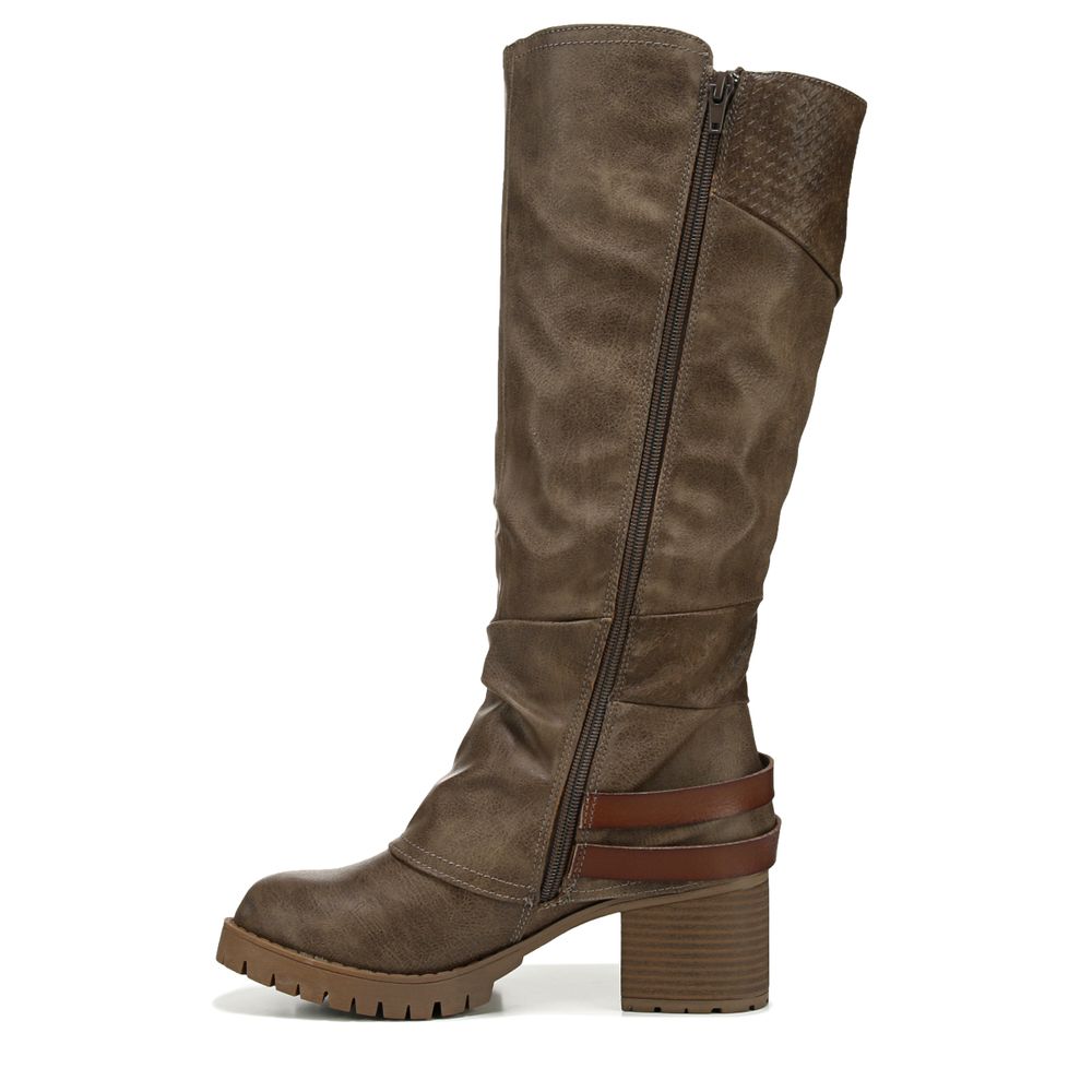 Jellypop Women s Calista Block Heel Tall Boot Bramalea City Centre