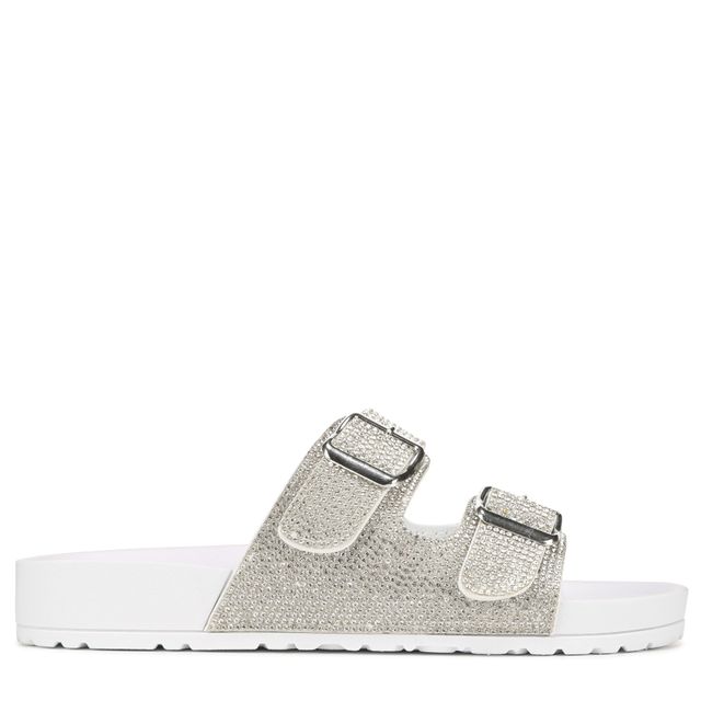 Madden girl footbed sandals glitter online