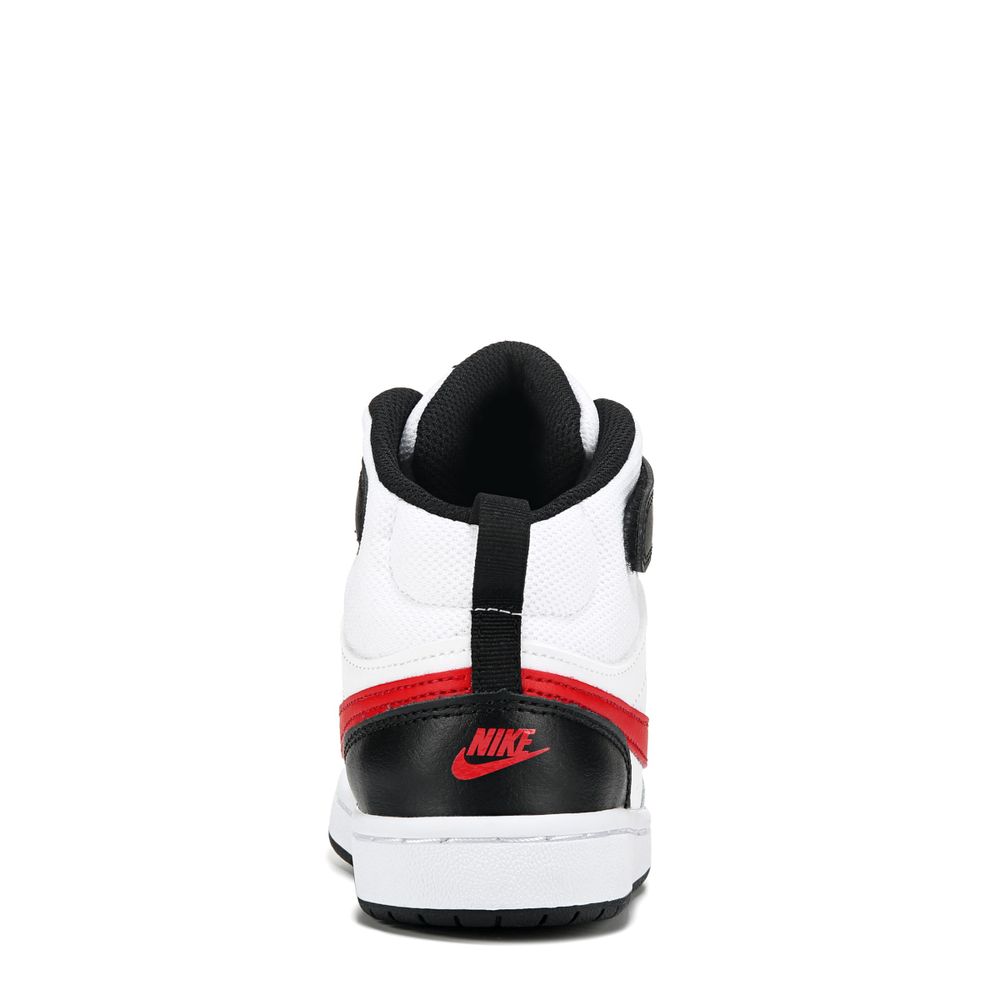 Nike Kids Court Borough 2 High Top Sneaker Little Kid Bramalea