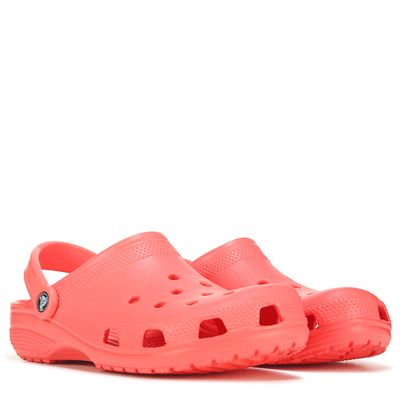 Coral crocs cheap