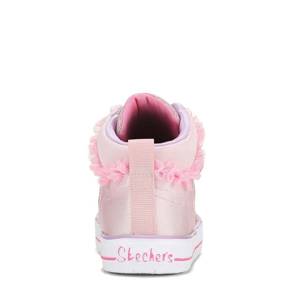 Skechers twinkle toes best sale high tops toddlers