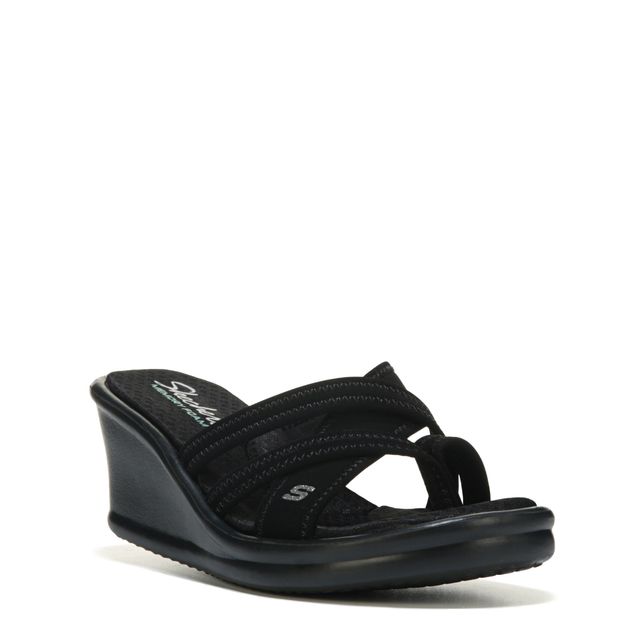 Skechers Women s Rumblers Young At Heart Wedge Sandal Bayshore