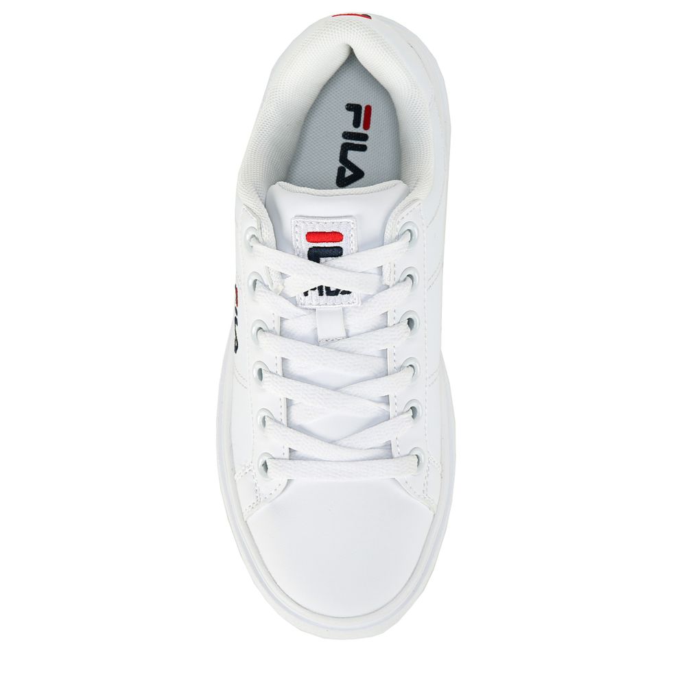 Fila ladies leather new arrivals court shoe