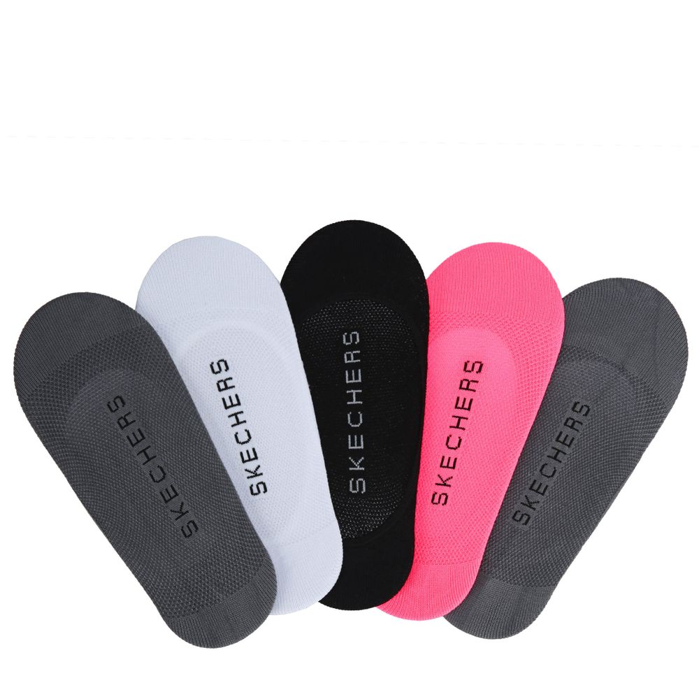 Skechers Women s 5 Pack Microfiber Superlow Liner Socks Bayshore