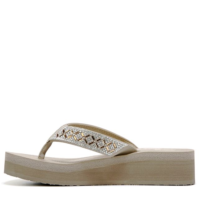 Skechers women's vinyasa-lotus deals princess flip-flop