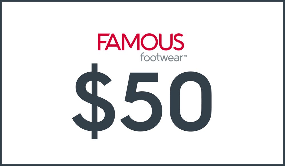 EGift Card Famous Footwear Gift Card Bayshore Shopping Centre