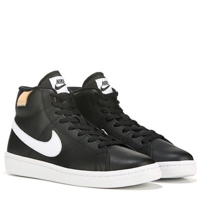 Nike shoes black and white high top store