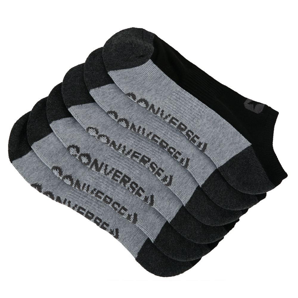 Converse Men s 6 Pack Half Cushion No Show Socks Bayshore