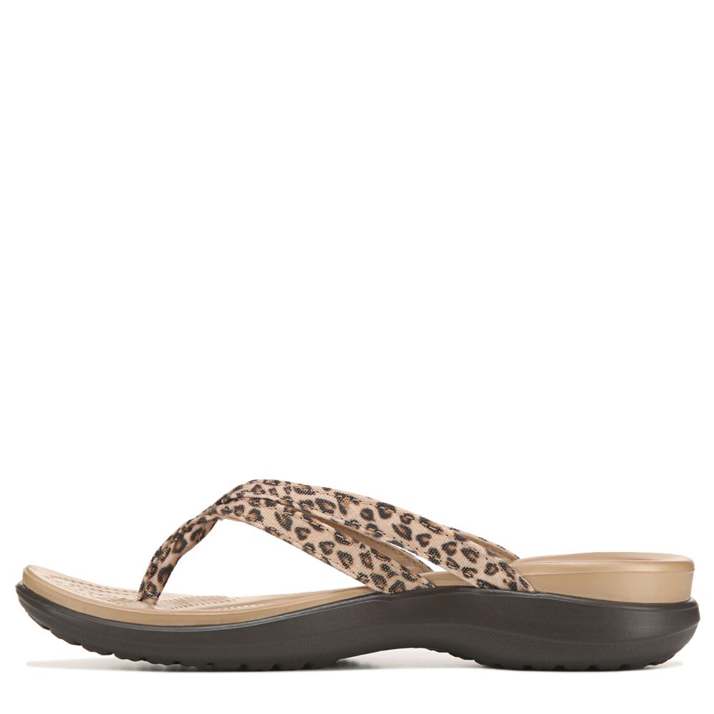Women's capri outlet strappy flip