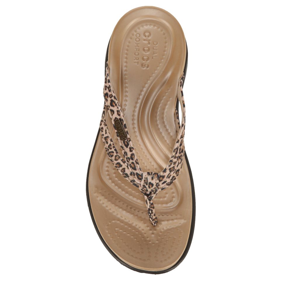 Women's capri discount strappy flip