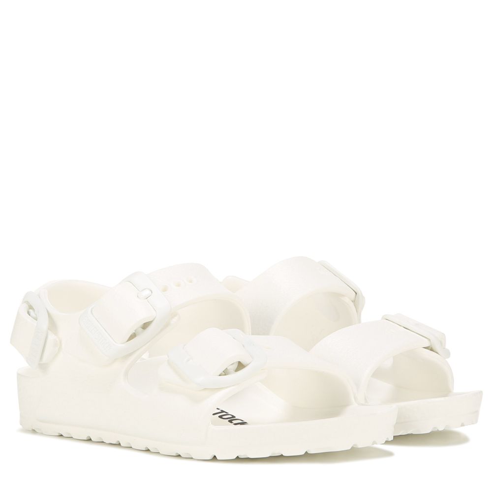 Plastic footbed sandals top