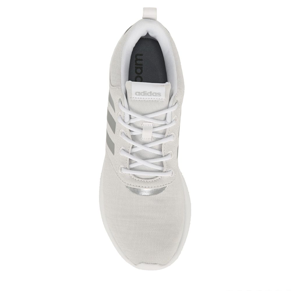 Adidas women's cloudfoam qt racer shoes white store