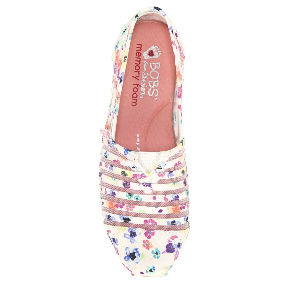 Skechers Women s BOBS Plush Floral Illusion Slip On Bramalea
