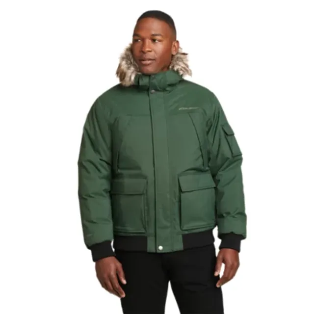 Men's superior shop down bomber jacket