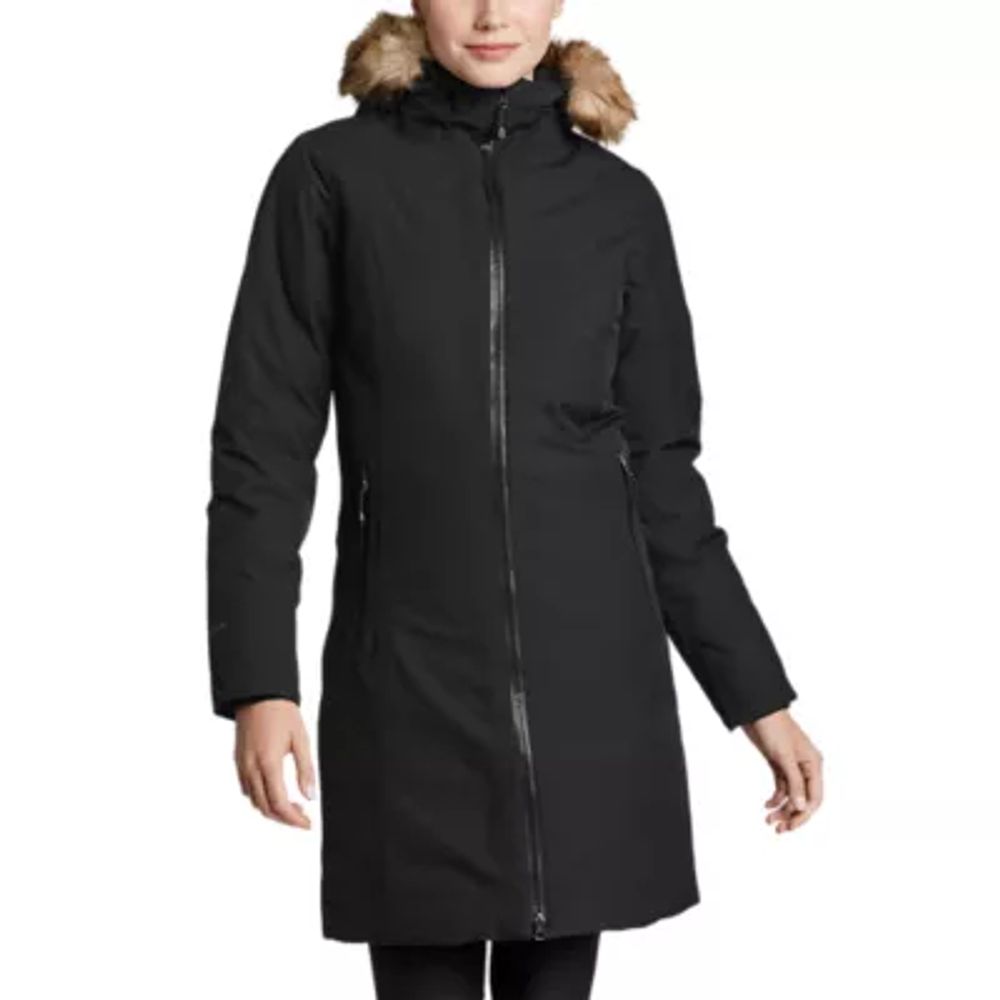 Eddie bauer clearance long black coat