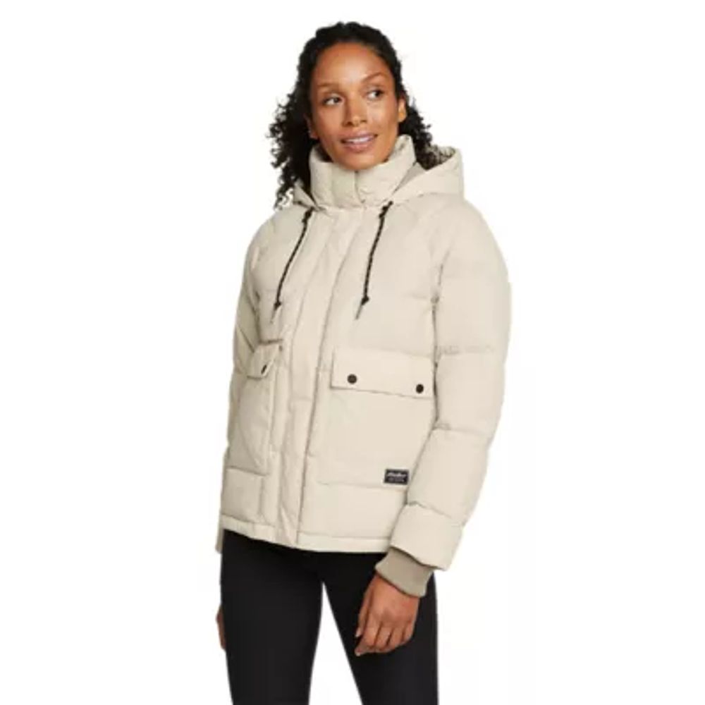 Eddie bauer long down on sale jacket