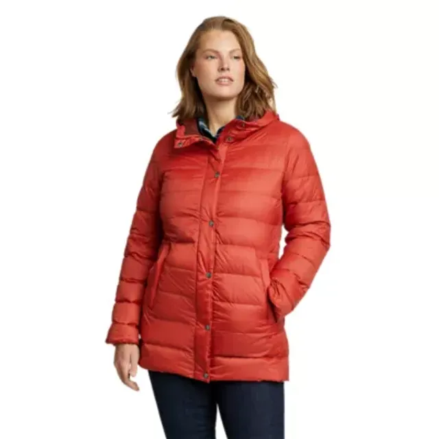 Eddie bauer hooded top down jacket