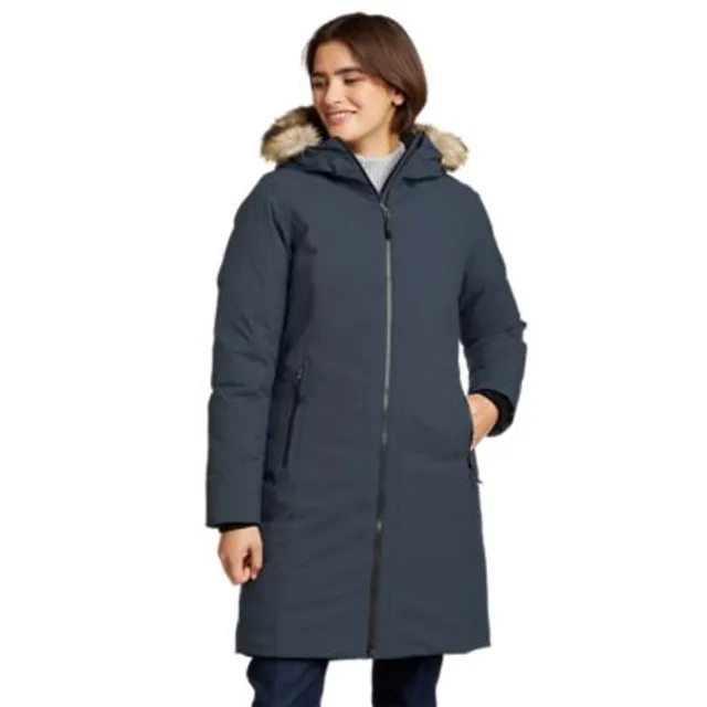 Eddie Bauer Women's Olympia Waterproof Down Stadium Coat