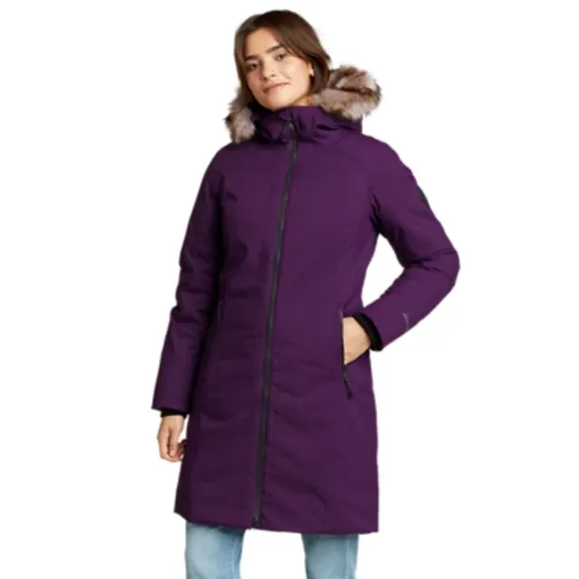 Eddie Bauer Women's Olympia Waterproof Down Stadium Coat