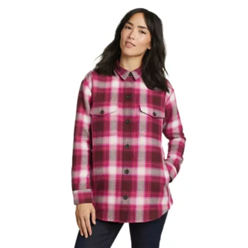 Eddie bauer flannel on sale jacket