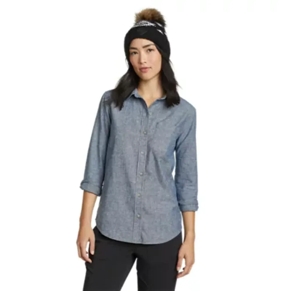 Eddie bauer shop denim shirt
