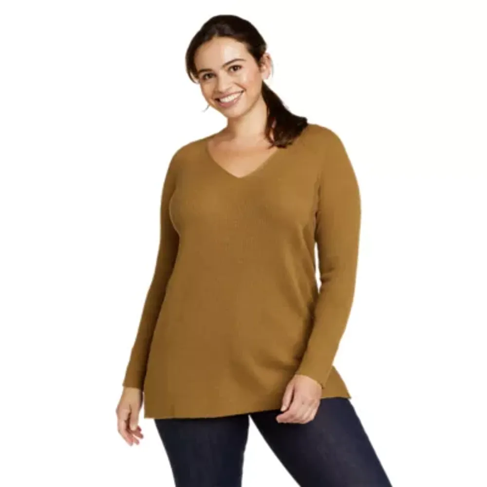 Eddie bauer clearance v neck sweaters