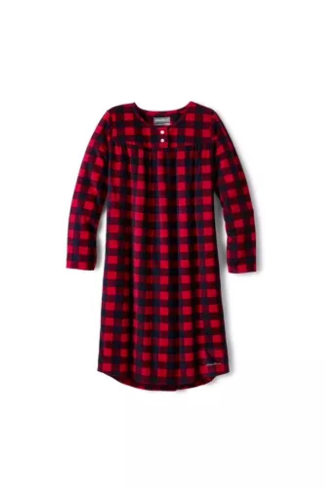 Eddie bauer flannel online nightgown