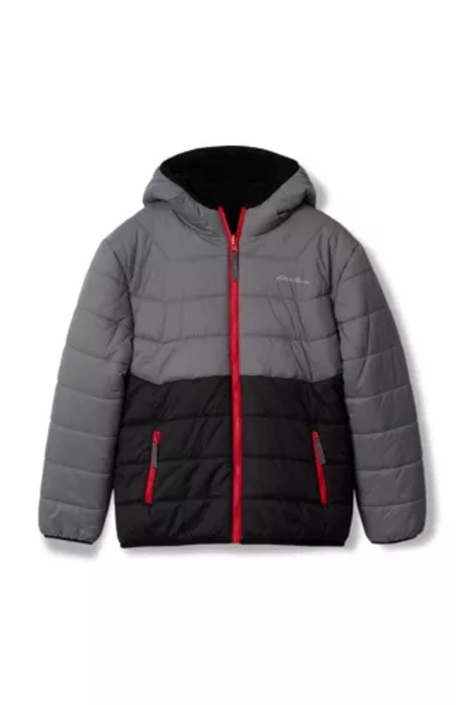 Eddie Bauer Boys' Deer Harbor Reversible Hooded Jacket | Bayshore