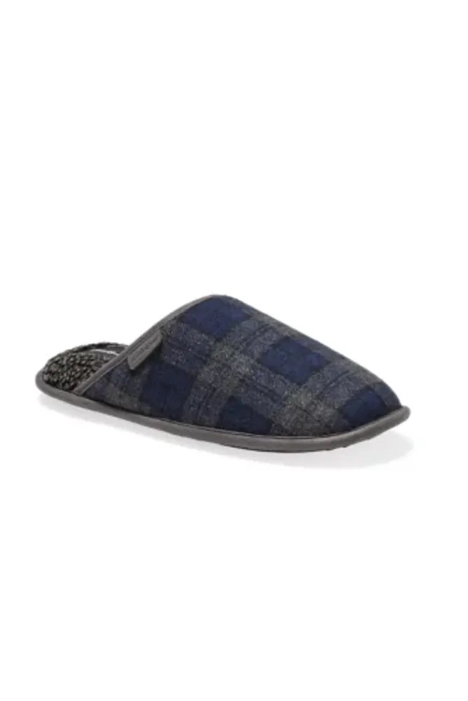 Men's eddie bauer shearling scuff clearance slippers