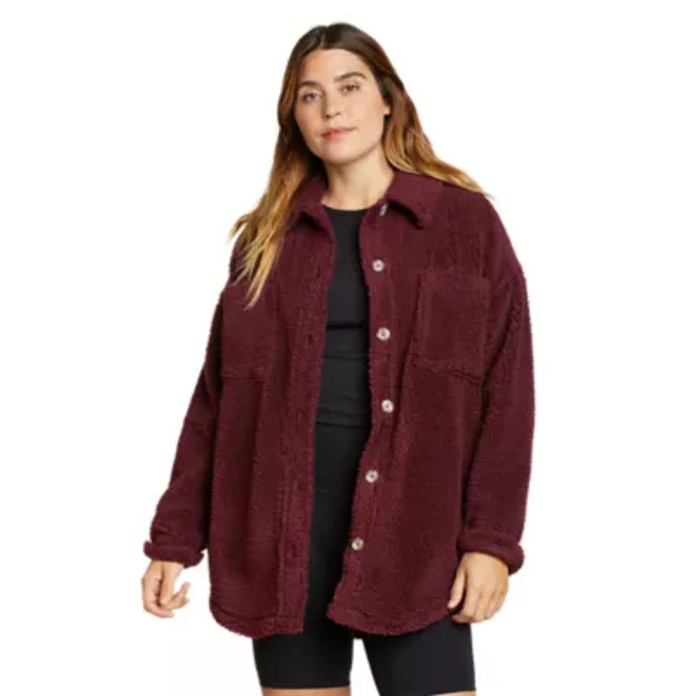 Eddie bauer on sale womens shirt jacket