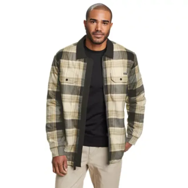 Eddie bauer sherpa 2025 lined flannel