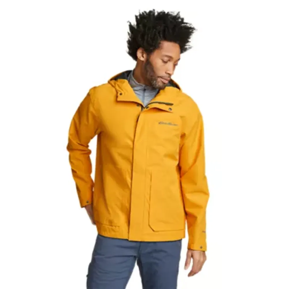 Eddie bauer yellow sale rain jacket