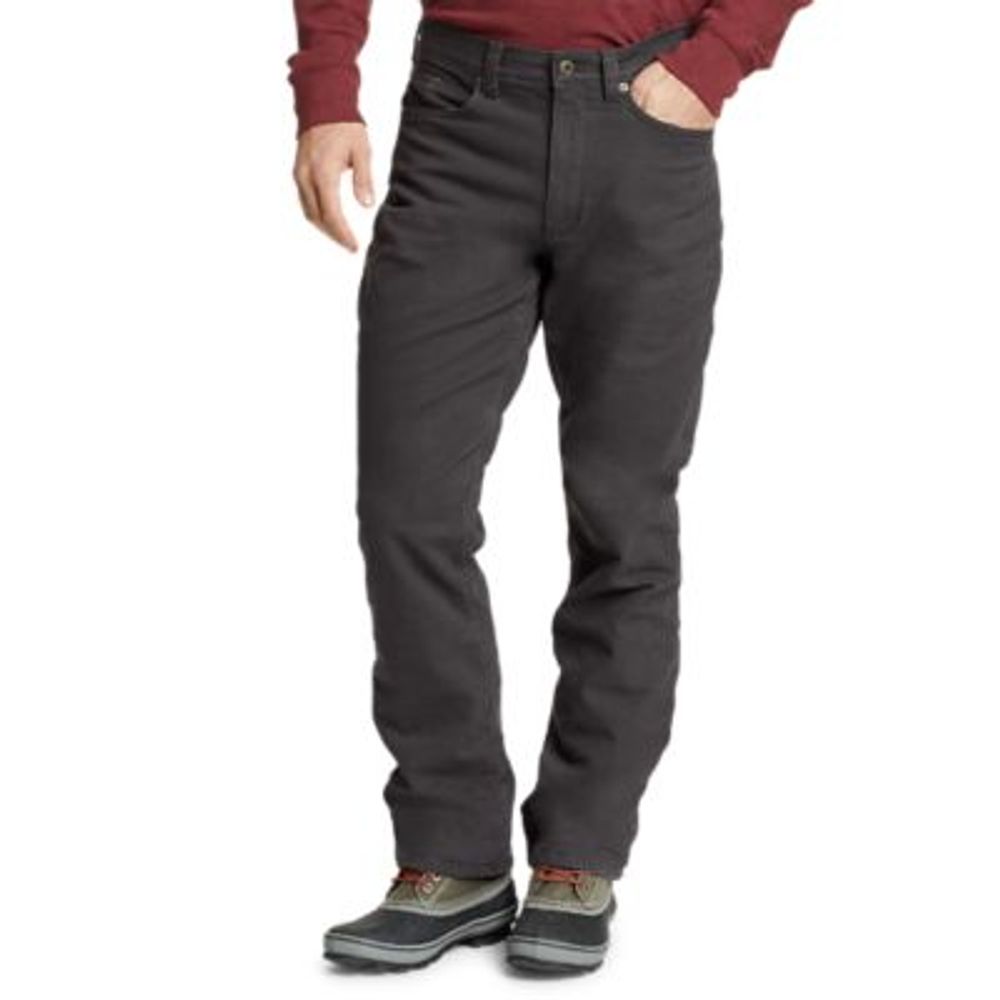 Eddie bauer store fleece lined jeans