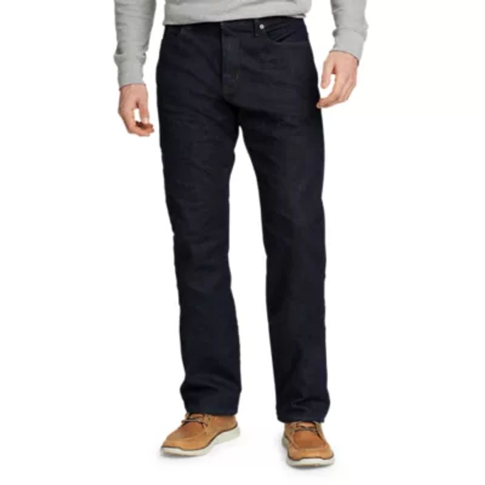 Eddie bauer fleece lined hot sale jeans