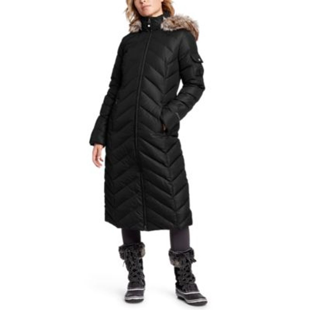 Eddie bauer long outlet down coat