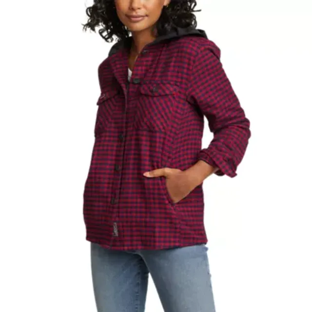 Eddie bauer deals hooded flannel